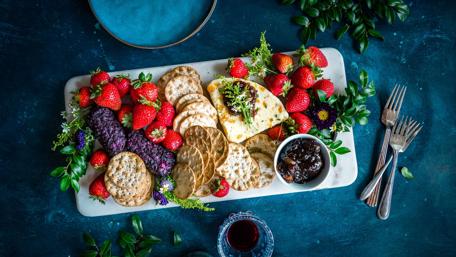 Healthy fibrous foods wallpaper