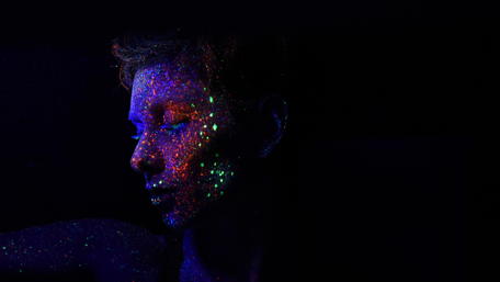 Digital art portrait wallpaper