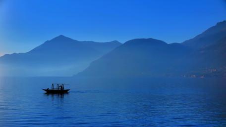 Cam blue landscape wallpaper