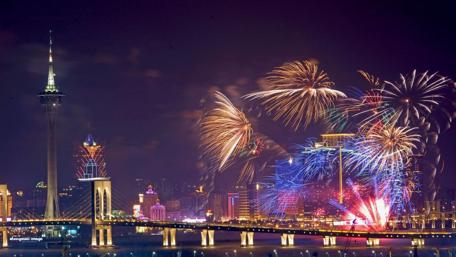 Macao International Fireworks Contest wallpaper
