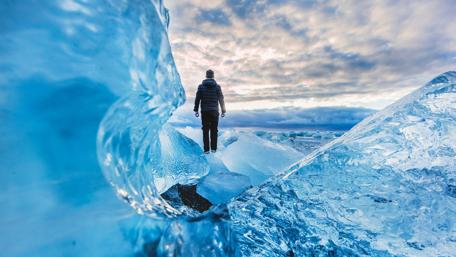 Jokulsarlon ice world (Iceland) wallpaper