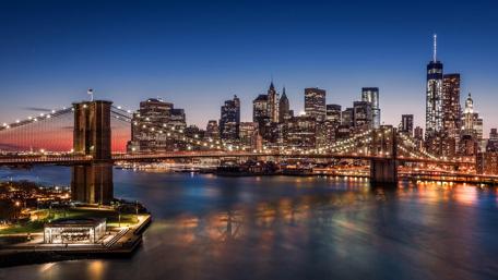 Brooklyn Bridge, Lower Manhattan wallpaper