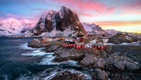 Hamnoy wallpaper