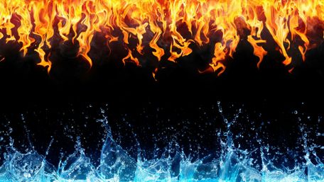 Water & Fire wallpaper