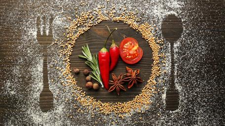 Food is Served wallpaper