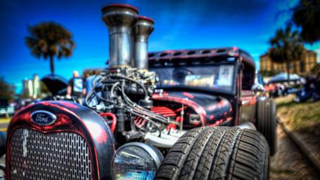 Ford rat rod wallpaper