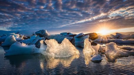 Jökulsárlón, Iceland wallpaper
