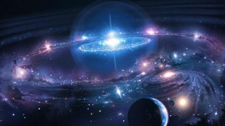 Spiral galaxy wallpaper
