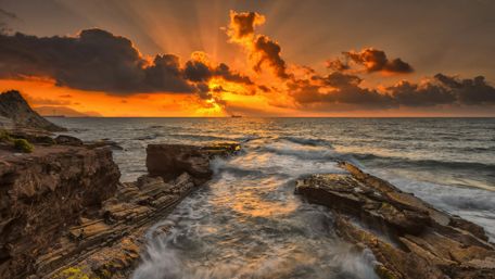 Beautiful sunset wallpaper