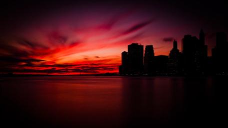 Dark sunset wallpaper