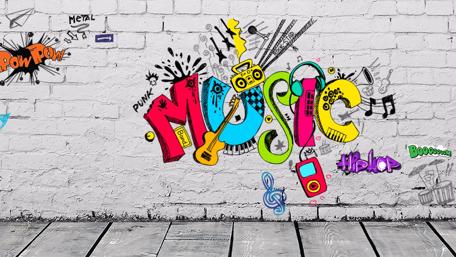 Urban Music Explosion wallpaper