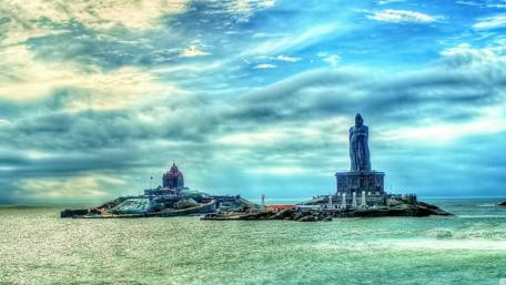 Saint Thiruvalluvar Statue (Kanyakumari, India) wallpaper