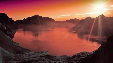 Changbaishan Tianchi (Heaven Lake) wallpaper