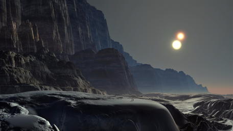 Alien world wallpaper