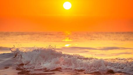 Sea dawn wallpaper