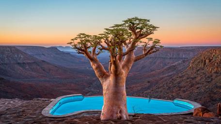 Lodge in Namibia wallpaper