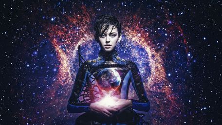 Visionary Guardian of the Cosmic Realm wallpaper