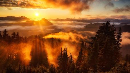 Evergreen Mountain Lookout - Washington wallpaper