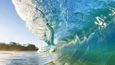 Huge wave wallpaper