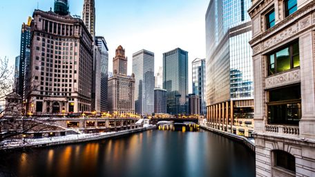 Chicago River, Chicago wallpaper
