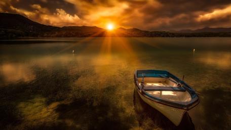 Morning sunrise wallpaper
