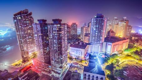 Chongqing city lights wallpaper
