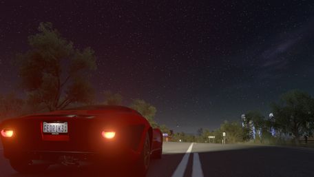 Red Lancia wallpaper