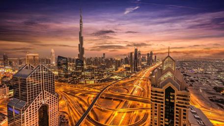 Dubai skyline wallpaper
