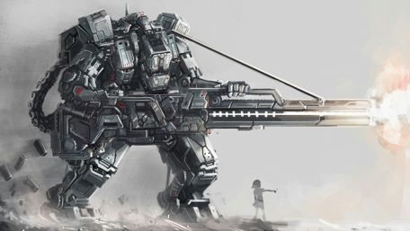 Mech art wallpaper