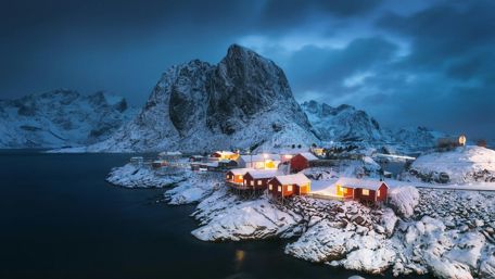 Hamnoy (Lofoten, Norway) wallpaper