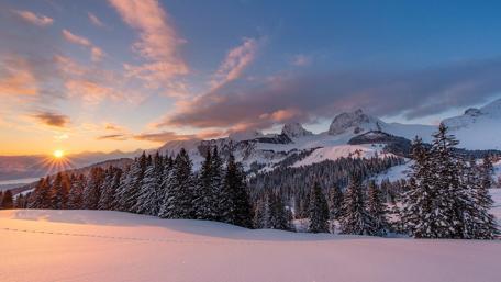 Gurnigel Pass (Switzerland) wallpaper