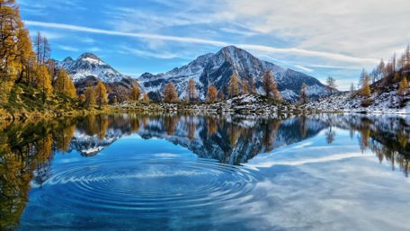 Lago dei Pozzöi (Switzerland) wallpaper