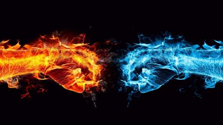 Fire & Water wallpaper