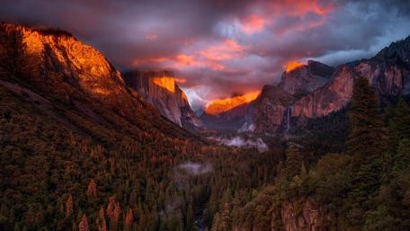 Yosemite National Park, Yosemite Valley wallpaper