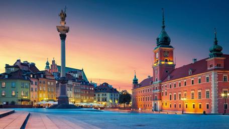 Royal Castle at Castle Square, Warsaw wallpaper