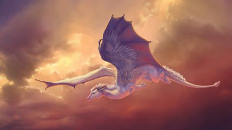 Pegasus Dragon wallpaper