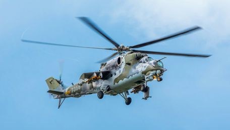 Mil Mi-24 military helicopter wallpaper