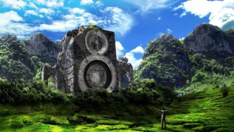 Speaker ruin wallpaper