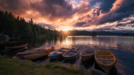 Øyangen (Ringerike, Norway) wallpaper