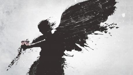 Angel wings wallpaper