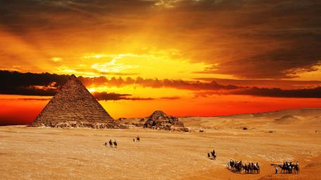 Giza Necropolis wallpaper