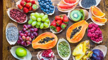 Abundance of Fresh Nutritious Eats wallpaper