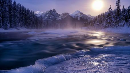 Bow Valley, Morant's Curve view wallpaper