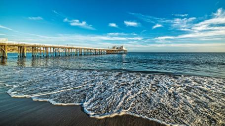 Malibu Pier wallpaper