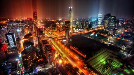 Beijing at night wallpaper