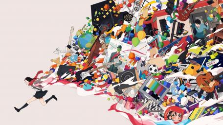 Anime illustration wallpaper