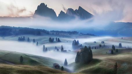 Seiser Alm (Alpe di Siusi) wallpaper