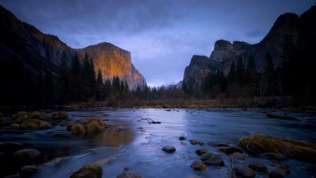 Yosemite Valley Tunnel View wallpaper