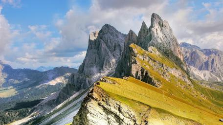 Dolomites (Val Gardena, Italy) wallpaper