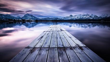 Lake Hopfensee (Füssen, Germany) wallpaper